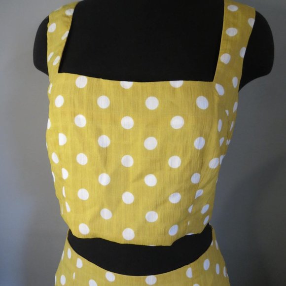 TOBY HEART GINGER - BAG GUESS CROP TOP & SELENA SKIRT - SIZE MED - NWTS - Picture 3 of 7